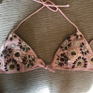 VS Beaded Bikini Top